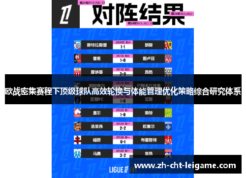 欧战密集赛程下顶级球队高效轮换与体能管理优化策略综合研究体系 欧战密集赛程下顶级球队高效轮换与体能管理优化策略综合研究体系